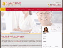 Tablet Screenshot of pleasantridgemedicine.com